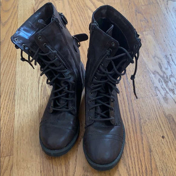 Combat boots - Picture 2 of 2